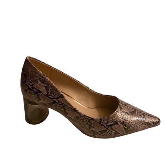 NiB Kelly & Katie snake print heels - Picture 1 of 6